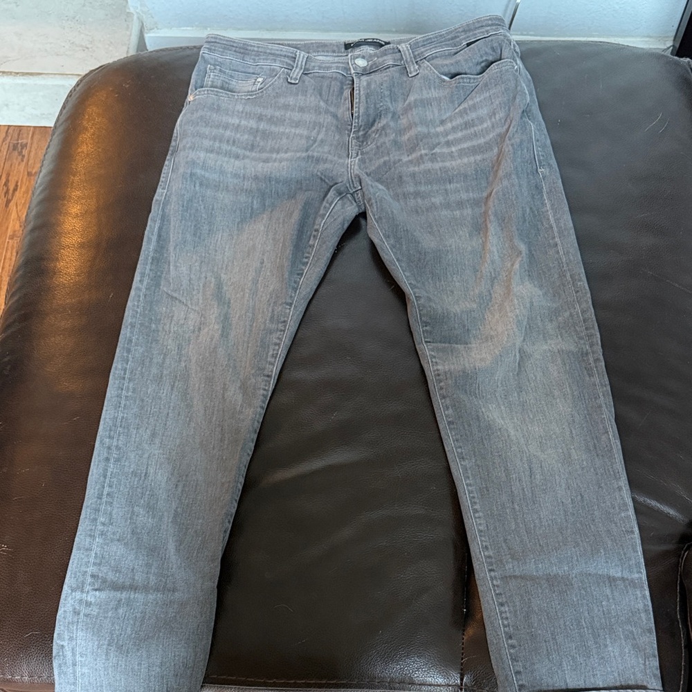 Mavi Men's Charcoal Slim Jeans